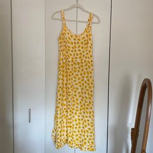 Floral Print Midi Dress